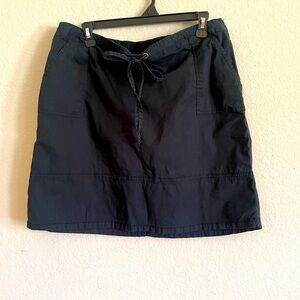Dip woman's black skirt size XL pull on elastic back casual sporty everyday